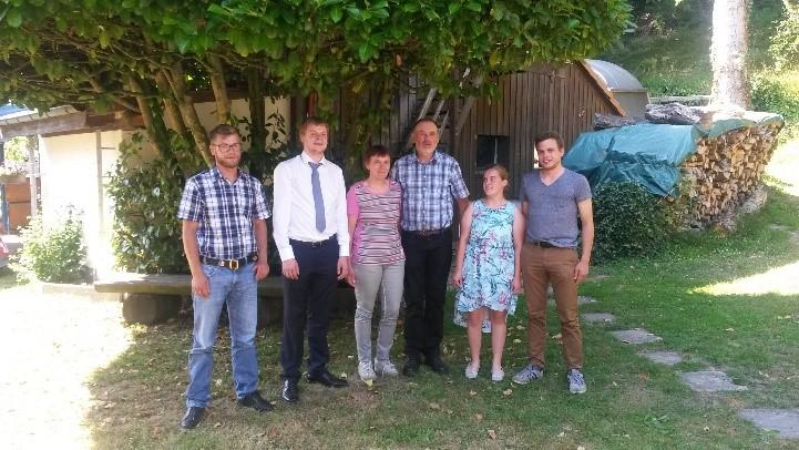 Ganze Familie Roffler